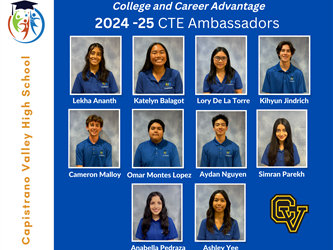 CVHS CCA CTE Student Ambassadors