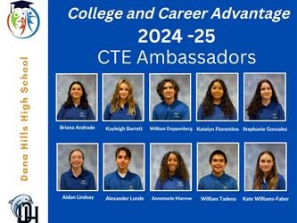 DHHS CCA CTE Student Ambassadors